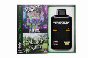 Buy Straight Goods - Dual Chamber Disposable Vape - LSD + Master Kush (3+3 Gram) at BudExpressNow Online Shop